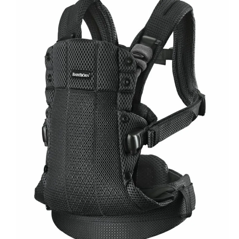 Porte-bébé Harmony en Mesh 3D noir