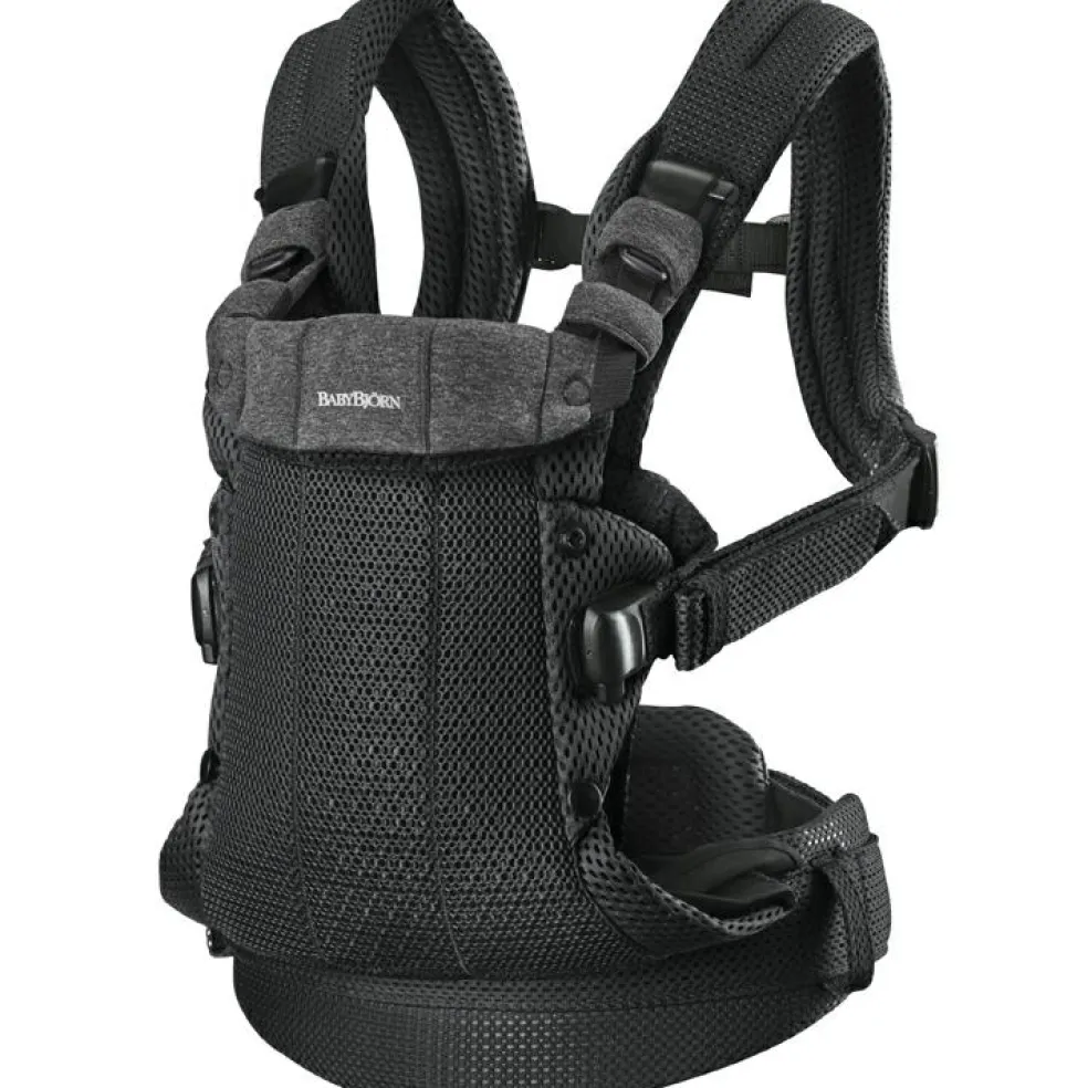 Porte-bébé Harmony en Mesh 3D noir