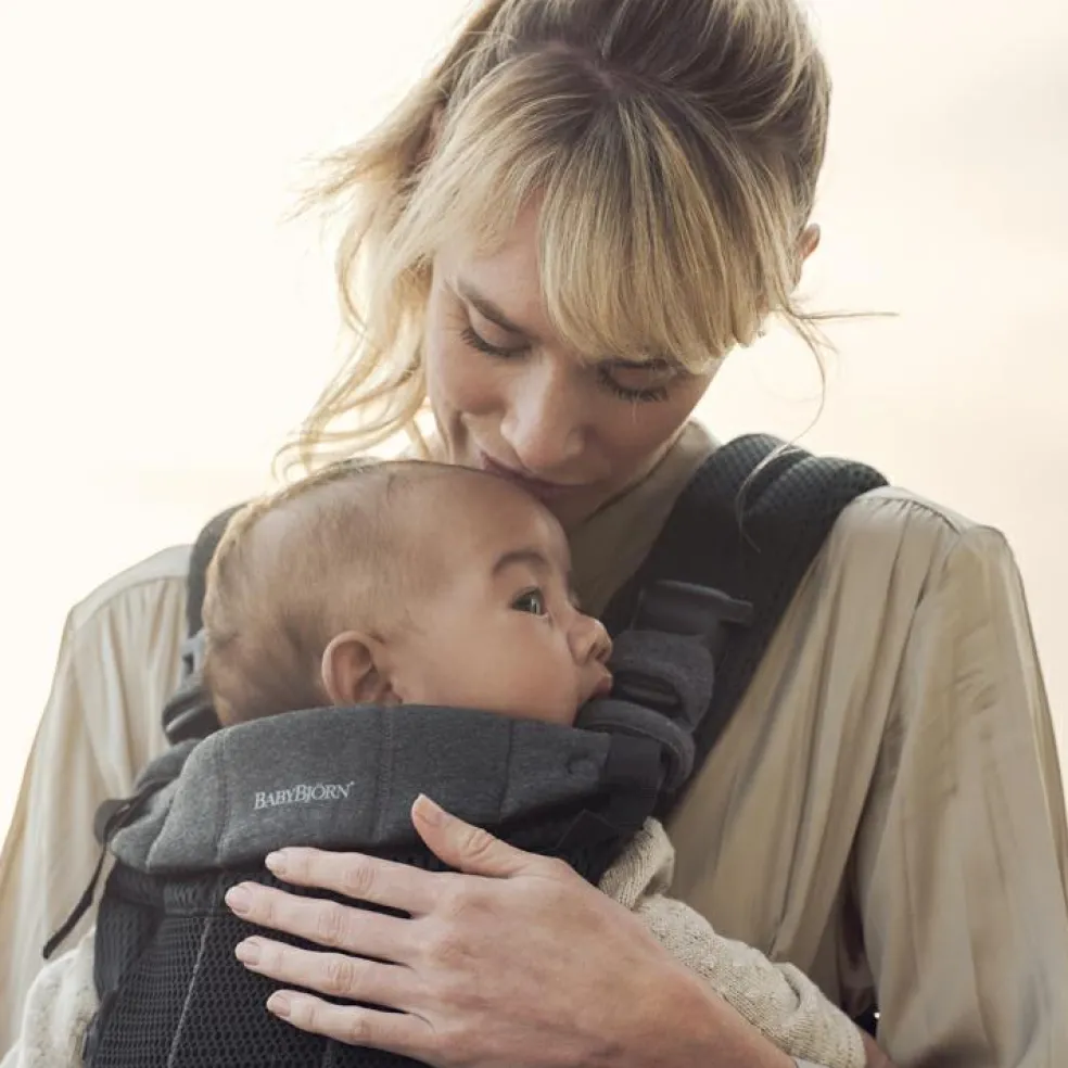 Porte-bébé Harmony en Mesh 3D noir