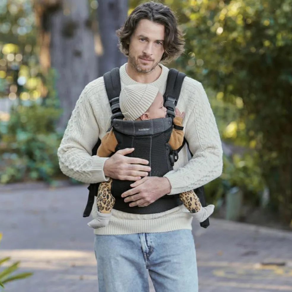 Porte-bébé Harmony en Mesh 3D noir