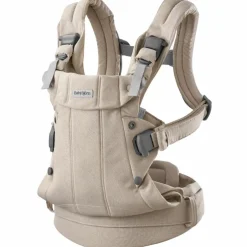 Porte-bébé Harmony Mélange Tissé Chiné Beige Clair