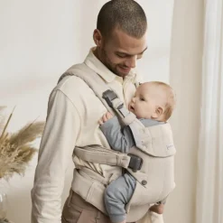 Porte-bébé Harmony Mélange Tissé Chiné Beige Clair