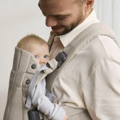 Porte-bébé Harmony Mélange Tissé Chiné Beige Clair