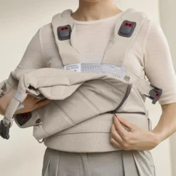 Porte-bébé Harmony Mélange Tissé Chiné Beige Clair