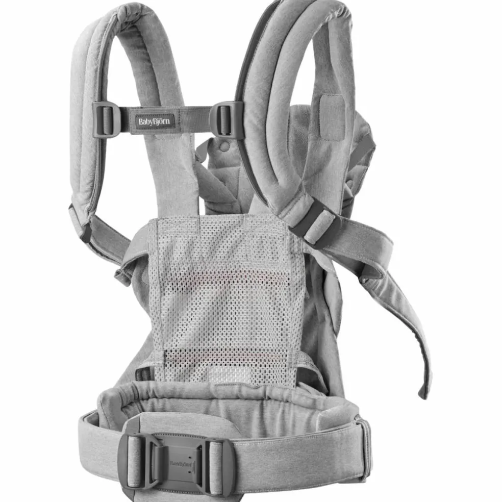 Porte-bébé Harmony Tissé chiné gris