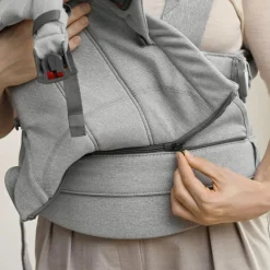 Porte-bébé Harmony Tissé chiné gris
