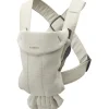Porte-bébé Mini en jersey 3D beige clair