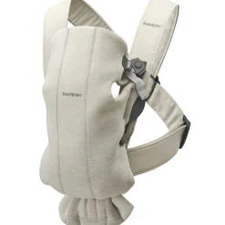 Porte-bébé Mini en jersey 3D beige clair