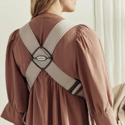 Porte-bébé Mini en jersey 3D beige clair