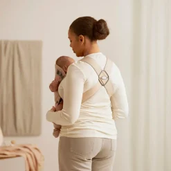 Porte-bébé Mini Tissé beige