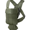 Porte-bébé Mini Tissé vert foncé