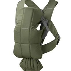 Porte-bébé Mini Tissé vert foncé