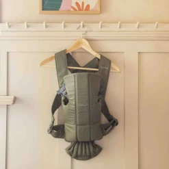 Porte-bébé Mini Tissé vert foncé
