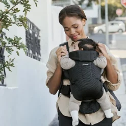 Porte-bébé Move en Mesh 3D noir