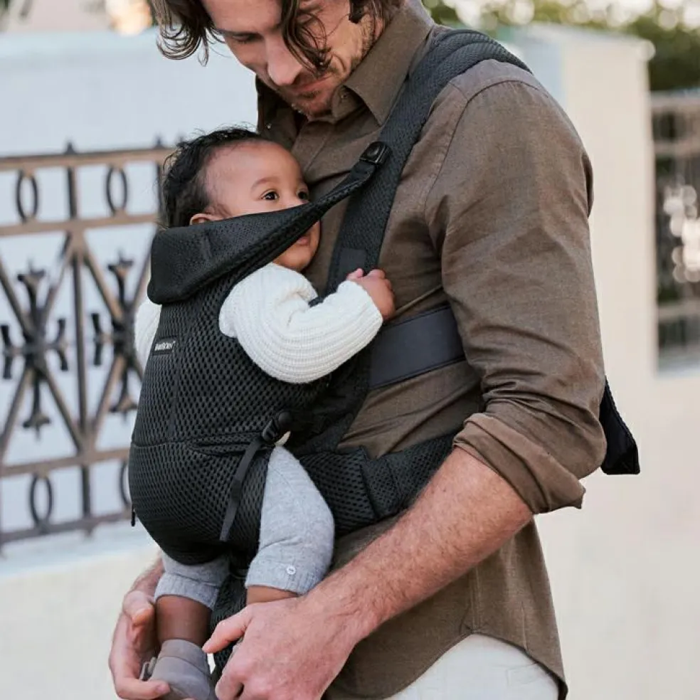 Porte-bébé Move en Mesh 3D noir