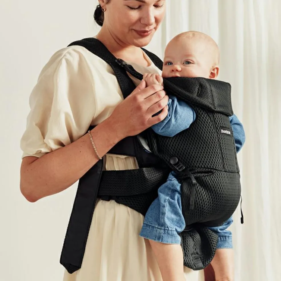 Porte-bébé Move en Mesh 3D noir