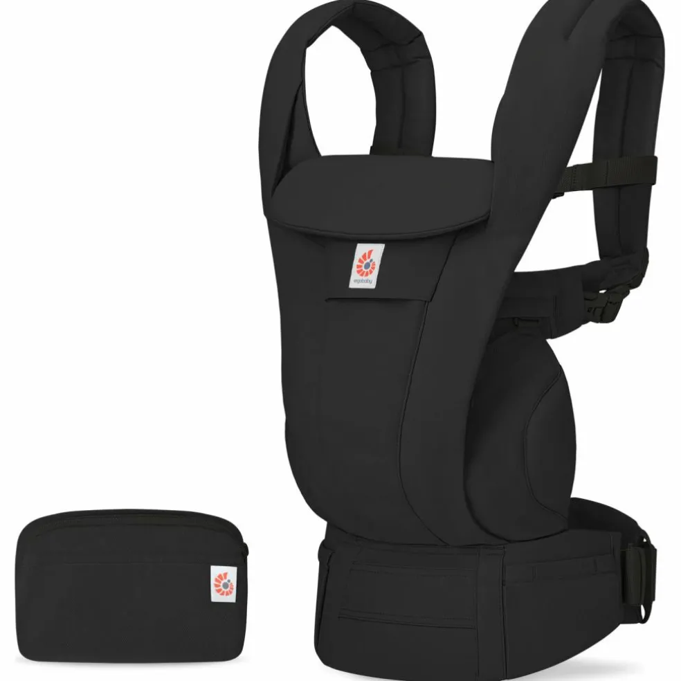 Porte-bébé Omni Deluxe Coton Onyx Black
