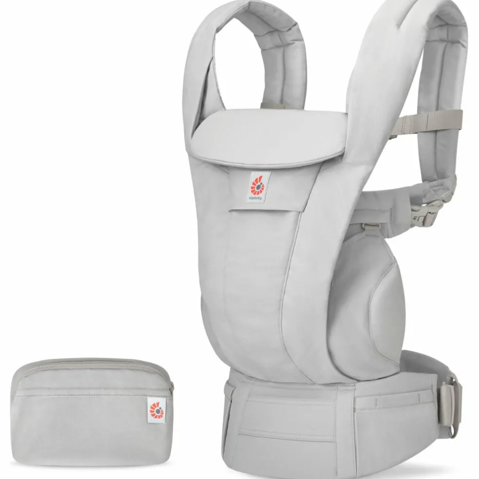 Porte-bébé Omni Deluxe Coton Pearl Grey