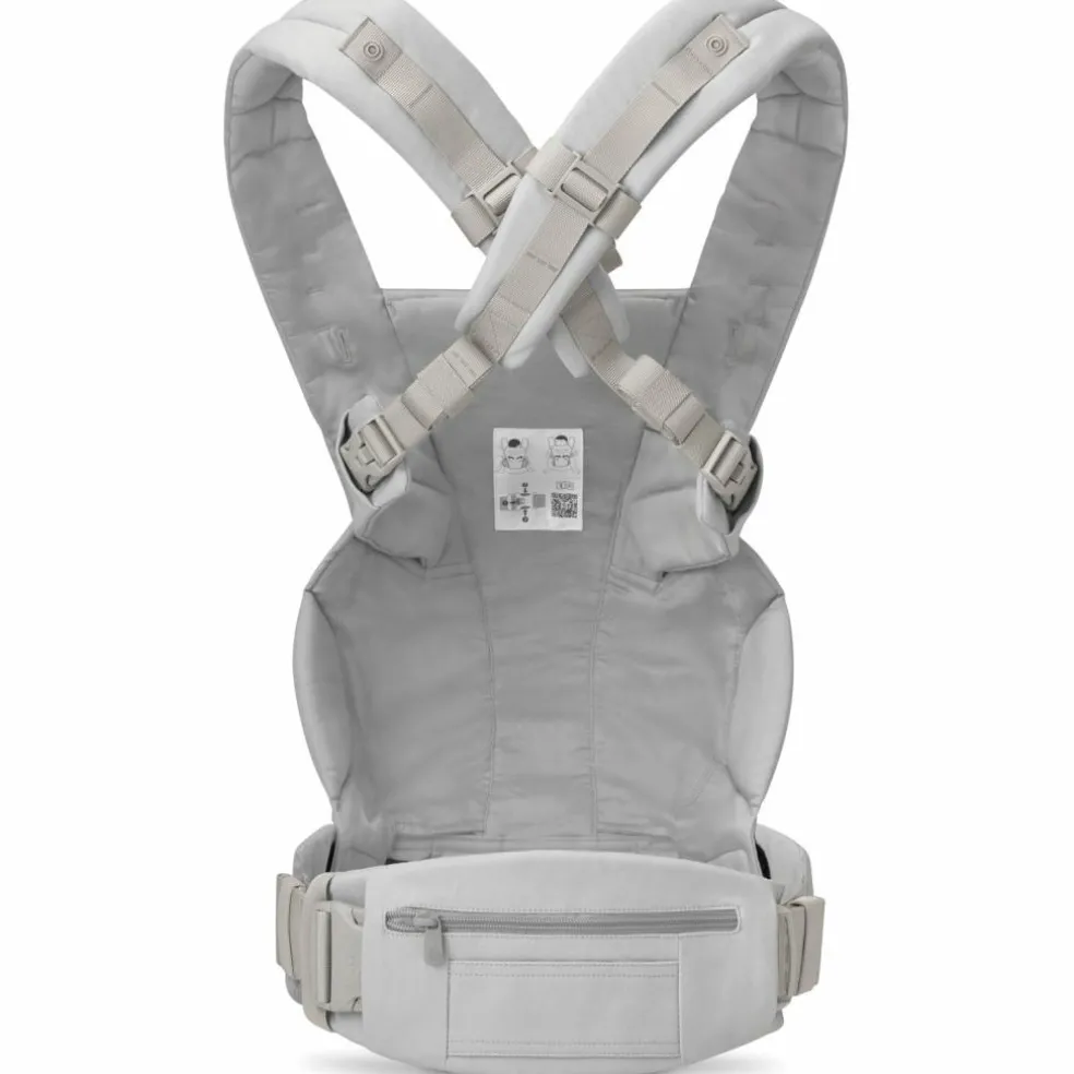 Porte-bébé Omni Deluxe Coton Pearl Grey
