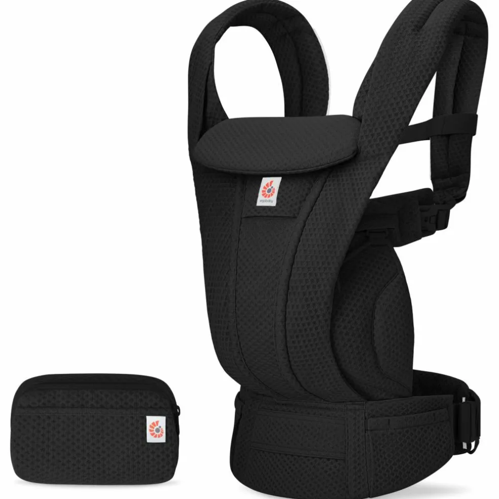 Porte-bébé Omni Deluxe Mesh Onyx Black
