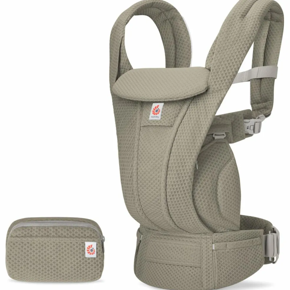 Porte-bébé Omni Deluxe Mesh Soft Olive