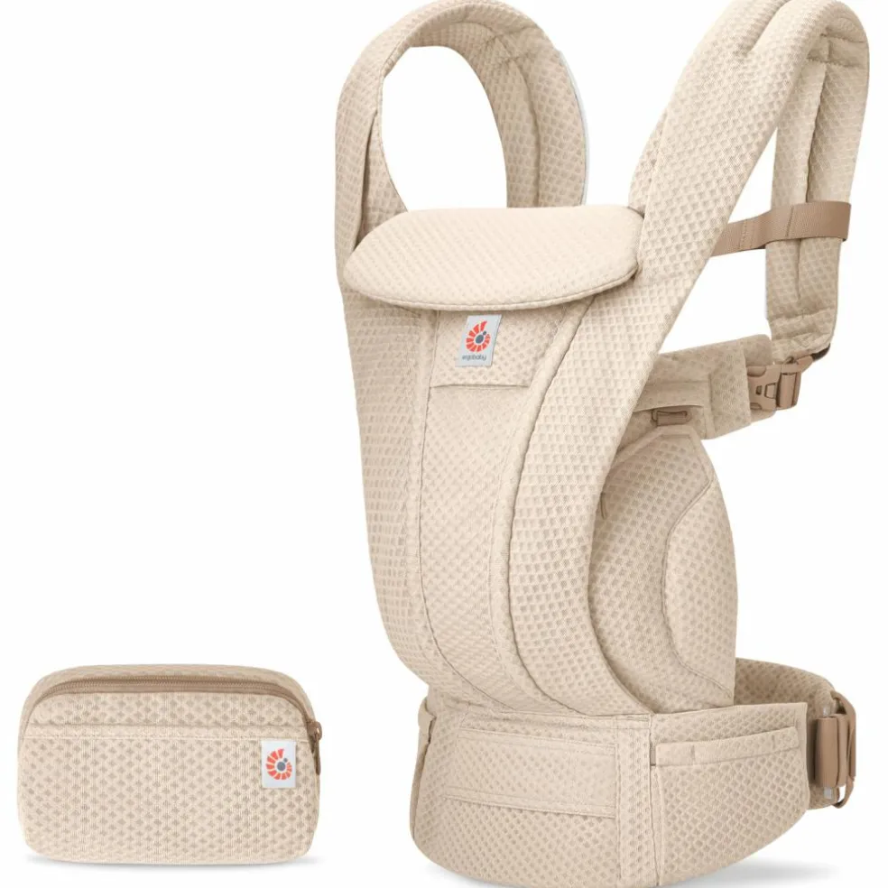 Porte-bébé Omni Deluxe Mesh Natural Beige