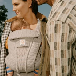 Porte-bébé Omni Deluxe Mesh Natural Beige