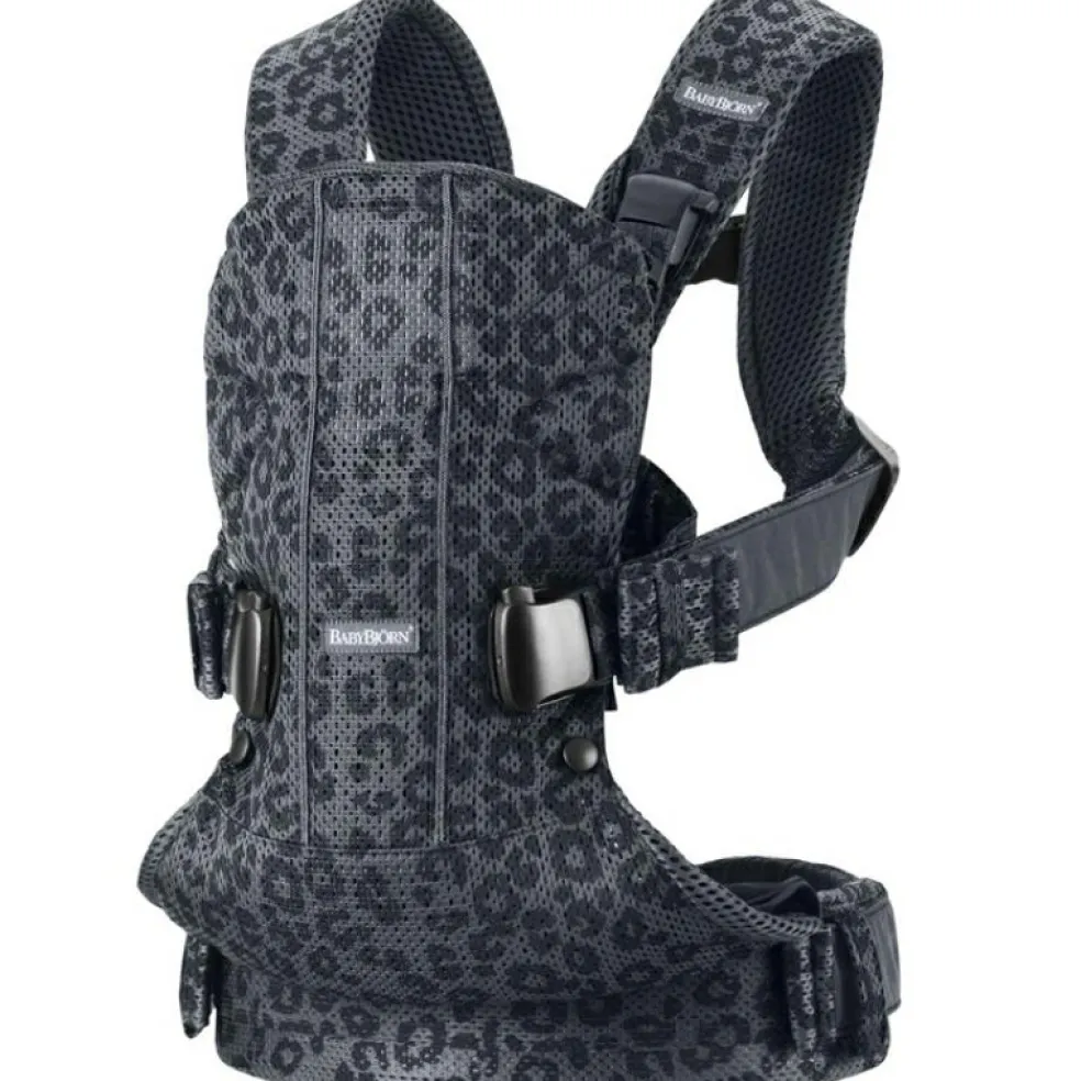 Porte-bébé One Air tissu Mesh 3D léopard