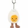 Porte-clé Amuseable Oeuf à la coque Joyeux