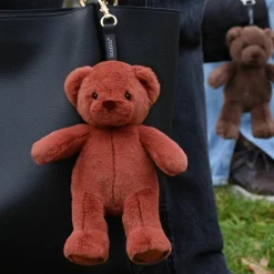 Porte-clé Ours peluche ours marron glacé (20 cm)