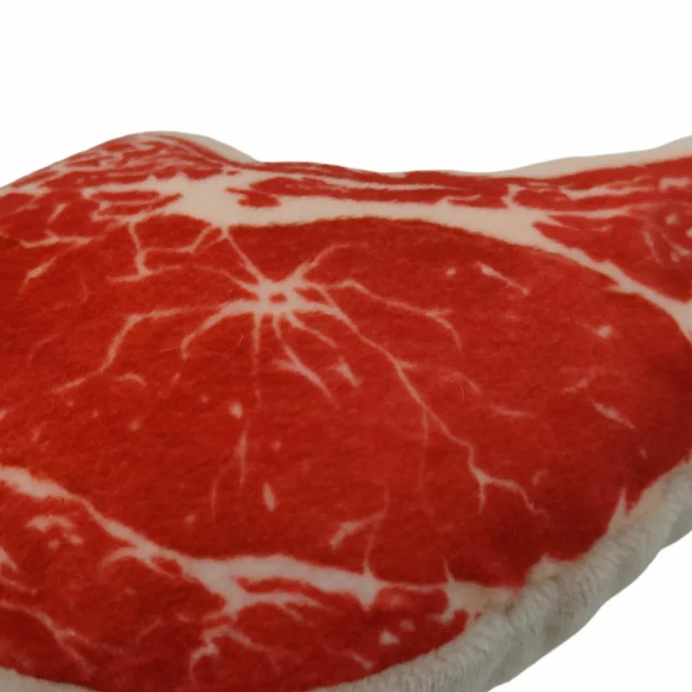 Porte-clé peluche Barbecue Côtelette (8 cm)