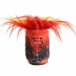 Porte-clé peluche Barbecue Charbon de bois (10 cm)