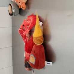 Porte-clé peluche Barbecue Sauce (10 cm)