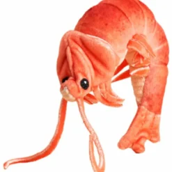 Porte-clé peluche Barbecue Crevette (8 cm)