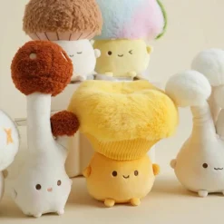 Porte-clé peluche Champignon Sauvage (15 cm)