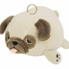 Porte-clé peluche Nemu Nemu Hana le Bulldog (11 cm)
