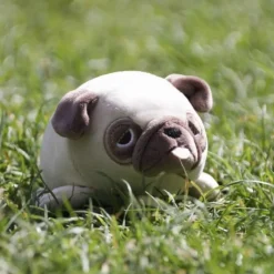 Porte-clé peluche Nemu Nemu Hana le Bulldog (11 cm)