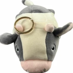 Porte-clé peluche Nemu Nemu Molly la Vache (11 cm)