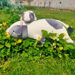 Porte-clé peluche Nemu Nemu Molly la Vache (11 cm)