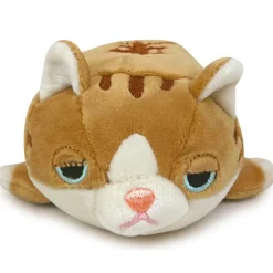 Porte-clé peluche Nemu Nemu Mugi le Chat brun (11 cm)
