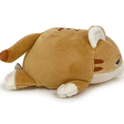 Porte-clé peluche Nemu Nemu Mugi le Chat brun (11 cm)