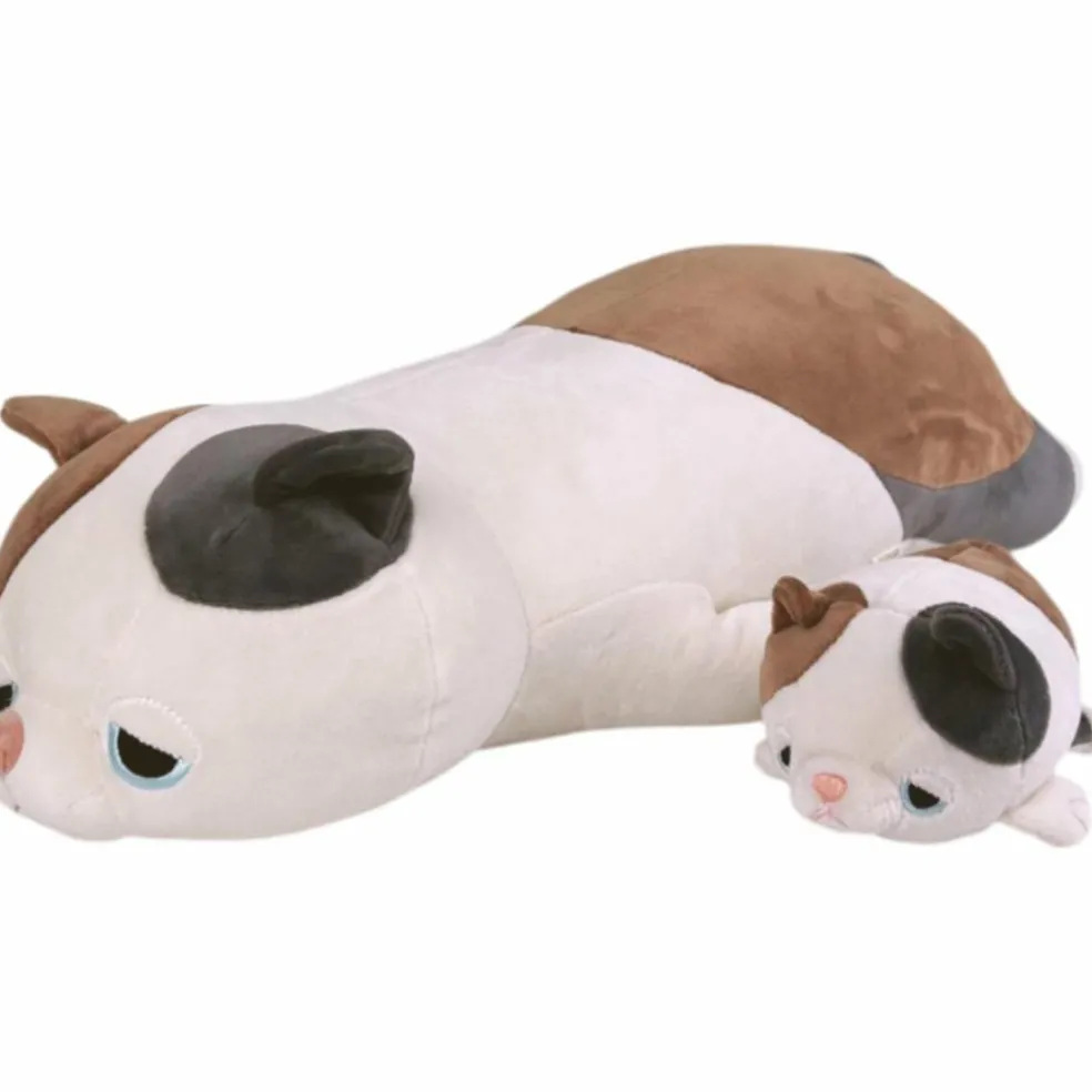 Porte-clé peluche Nemu Nemu Yuzu le Chat (11 cm)