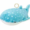 Porte-clé peluche Nemu Nemu Jinbe le Requin baleine (17 cm)