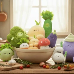 Porte-clé peluche Veggie Brocoli (15 cm)