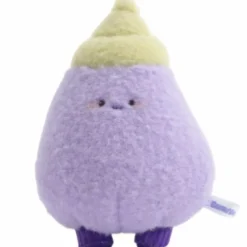 Porte-clé peluche Veggies Aubergine (15 cm)