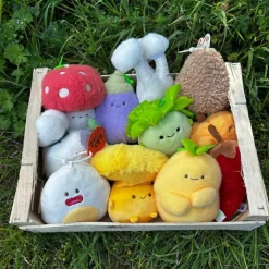 Porte-clé peluche Veggies Champignon (15 cm)