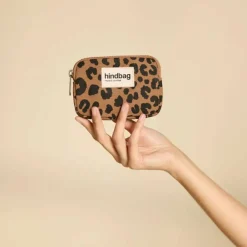 Porte-monnaie Lili Léopard Cannelle