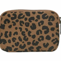 Porte-monnaie Lili Léopard Cannelle