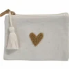 Porte-monnaie Love beige