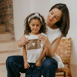 Porte-monnaie Love taupe